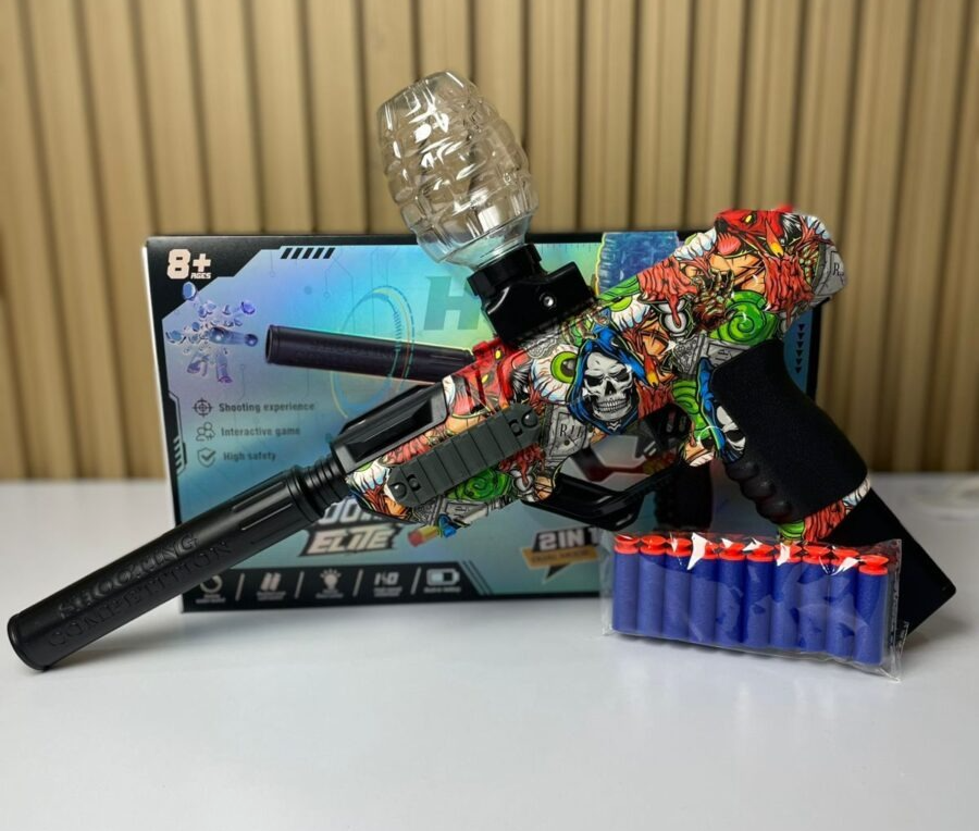 🔫🔫 PISTOLA DE HIDROGEL 2 EN 1 🔫🔫