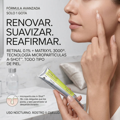 RETINAL SHOT / Recupera la firmeza de tu piel y reduce visiblemente arrugas y poros