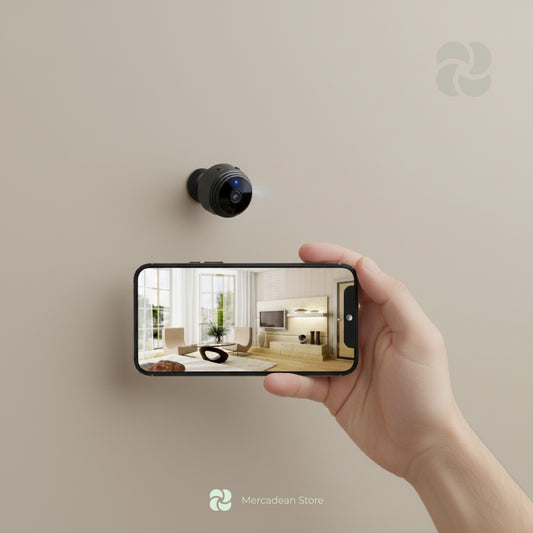 MINI CAMARA DE SEGURIDAD CON WIFI Y VISION NOCTURNA C