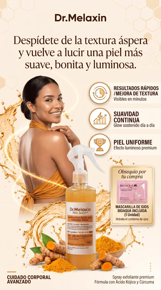 Despídete de la textura áspera y vuelve a lucir una piel más suave y luminosa