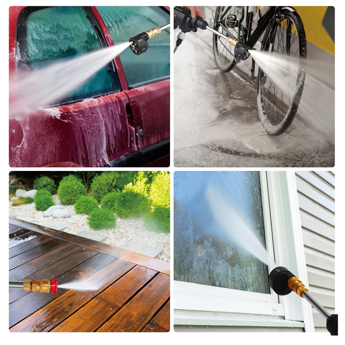 HIDROLAVADORA INALAMBRICA A PRESION CON 2 BATERIAS