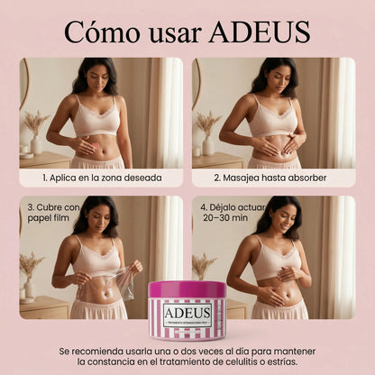 CREMA ADEUS / Control de celulites y estrias.