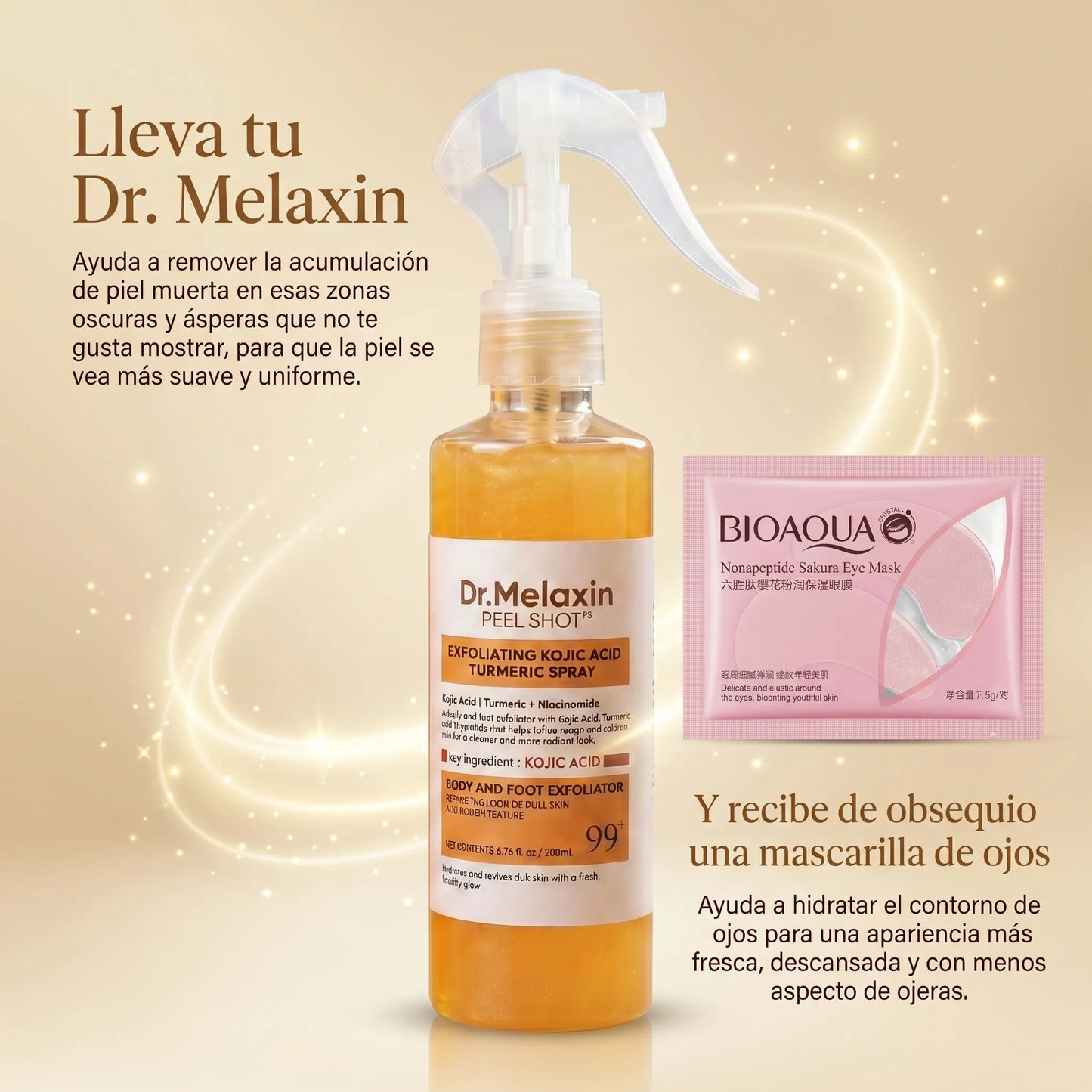 Dr. Melaxin + Mascarilla de ojos incluida