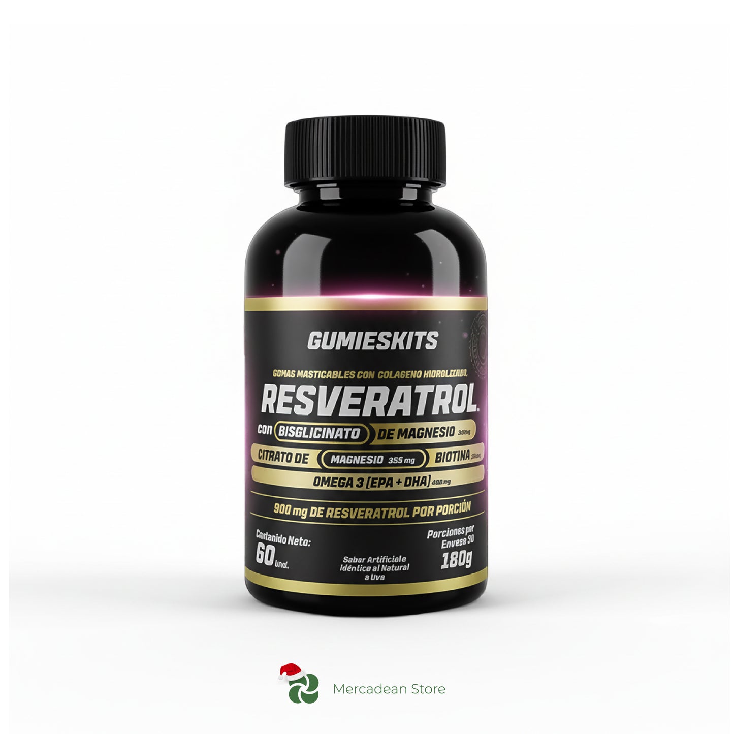 ❤️ REJUVENECE TU VIDA CON GOMITAS DE RESVERATROL ❤️