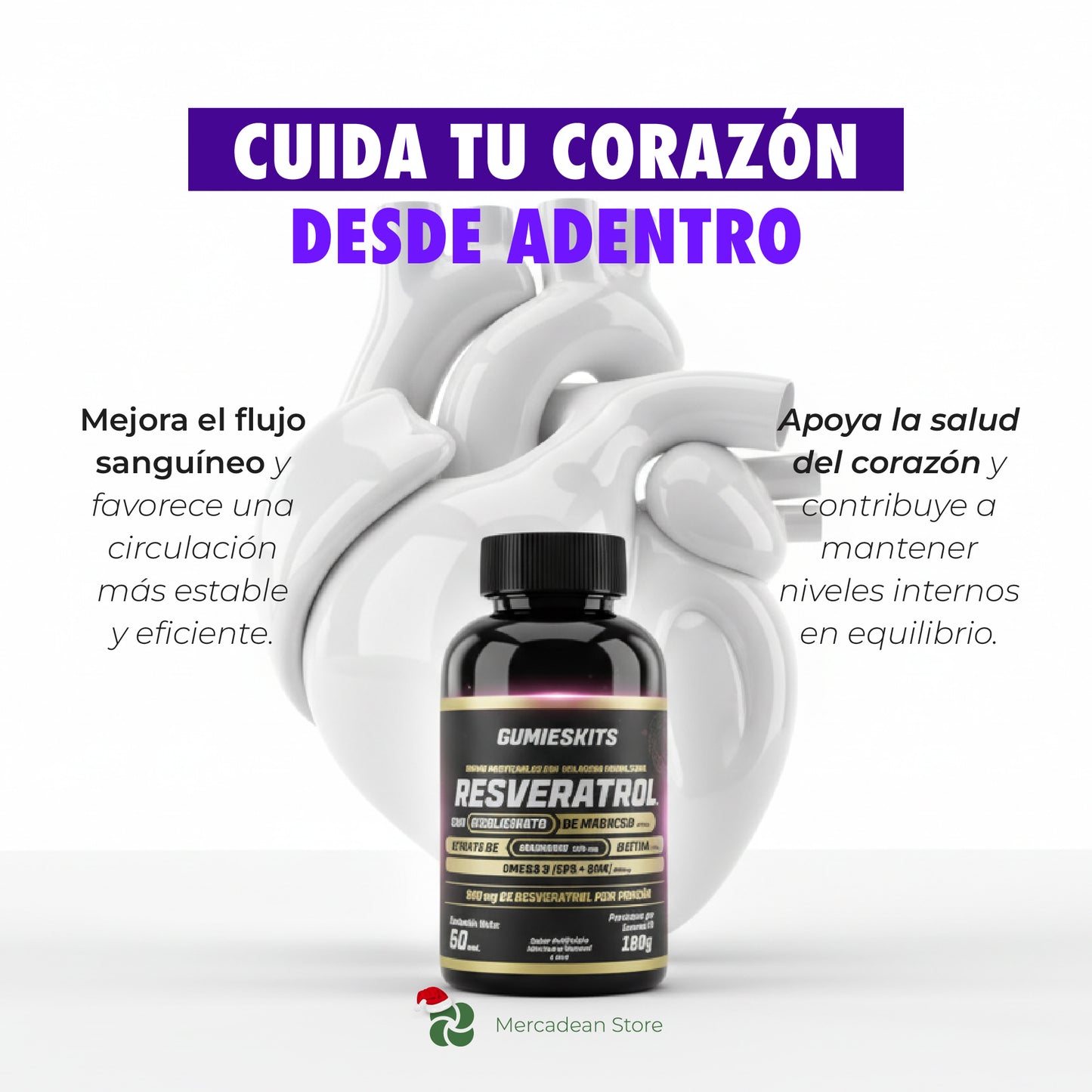 ❤️ REJUVENECE TU VIDA CON GOMITAS DE RESVERATROL ❤️