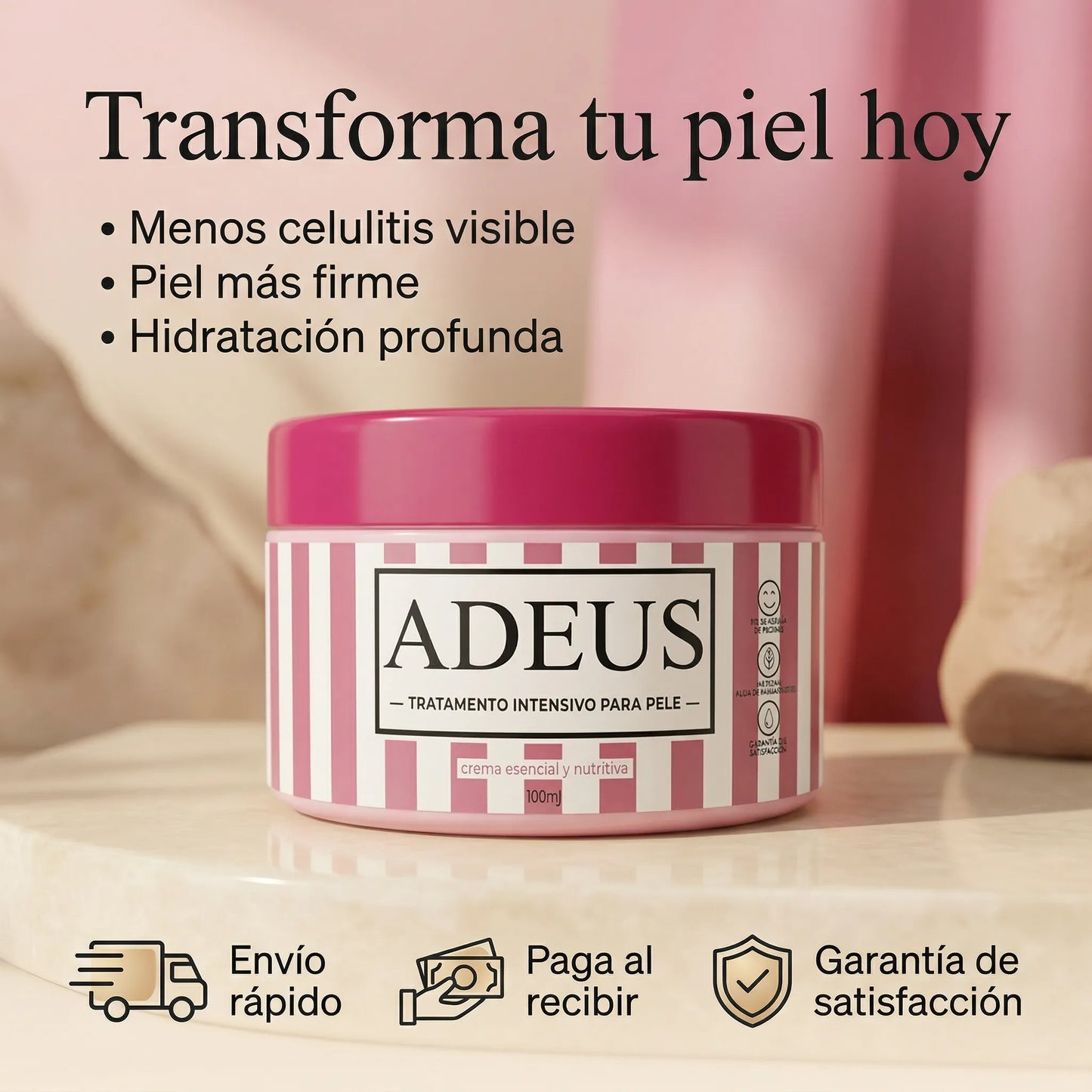 CREMA ADEUS / Control de celulites y estrias.