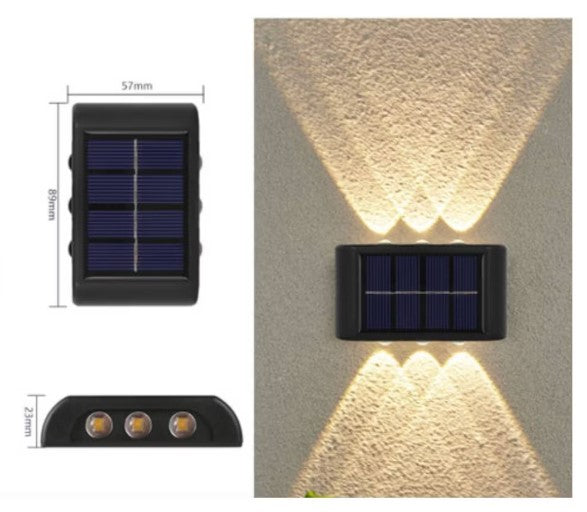 NUEVA LÁMPARA SOLAR PARA EXTERIORES